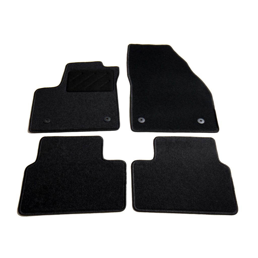Set de 4 covorase auto pentru Opel Meriva B, vidaXL, 550 g/m², Tesatura