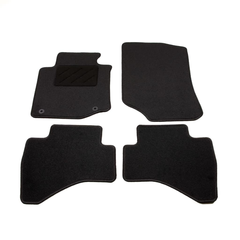 Set de 4 covorase auto pentru Citroen C1, vidaXL, 550 g/m², Tesatura