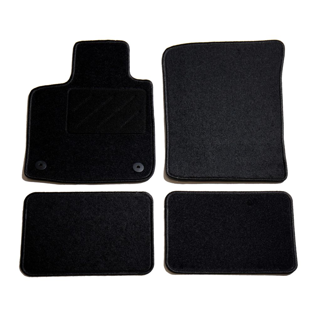 Set de 4 covorase auto pentru Renault Twingo II, vidaXL, 550 g/m², Tesatura