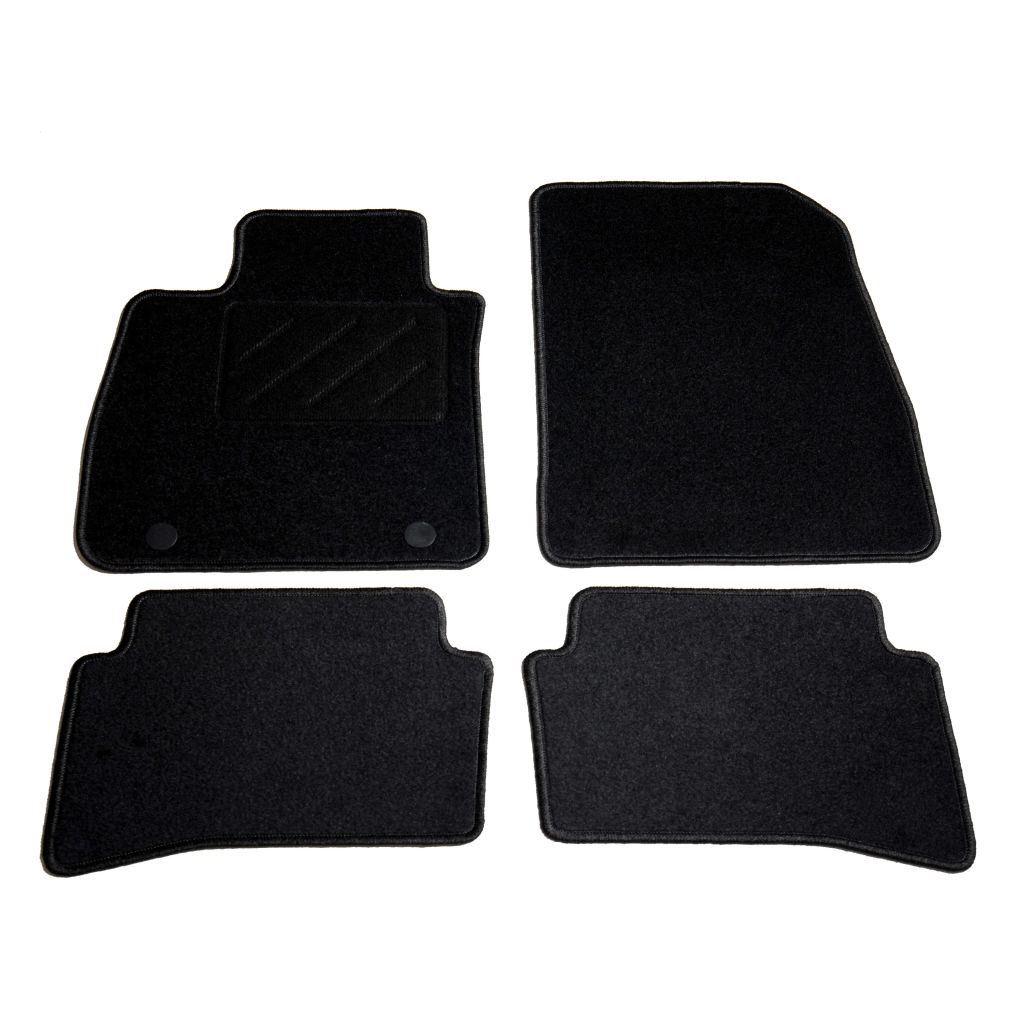 Set de 4 covorase auto pentru Renault Clio IV, vidaXL, 550 g/m², Tesatura