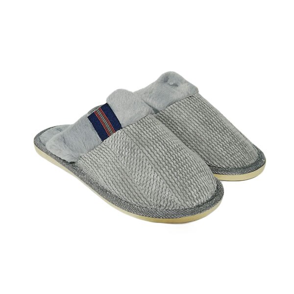 Papuci casa barbati Trendd Luxor, Gri