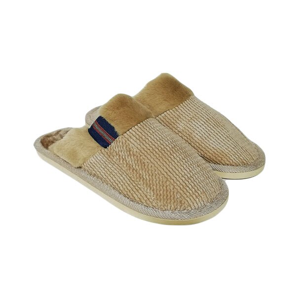 Papuci casa barbati Trendd Luxor, Camel