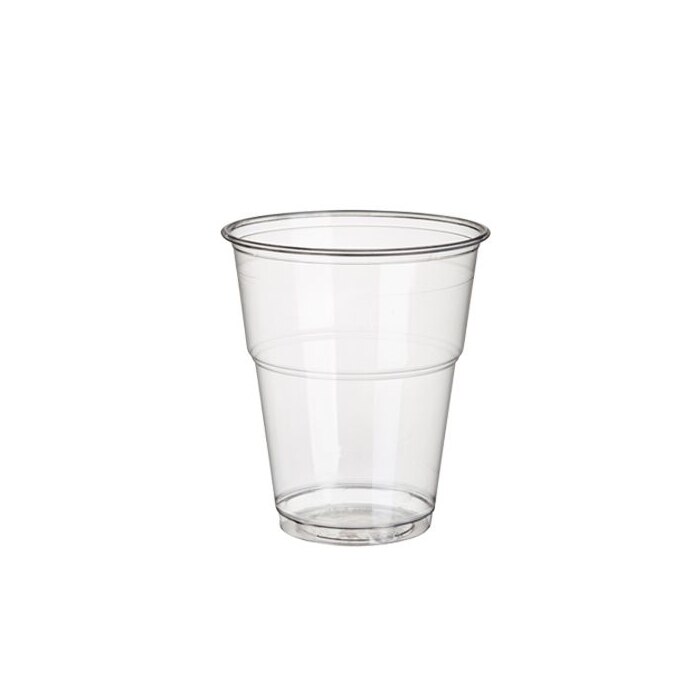 Set 25 pahare, capacitate 300ml, transparente