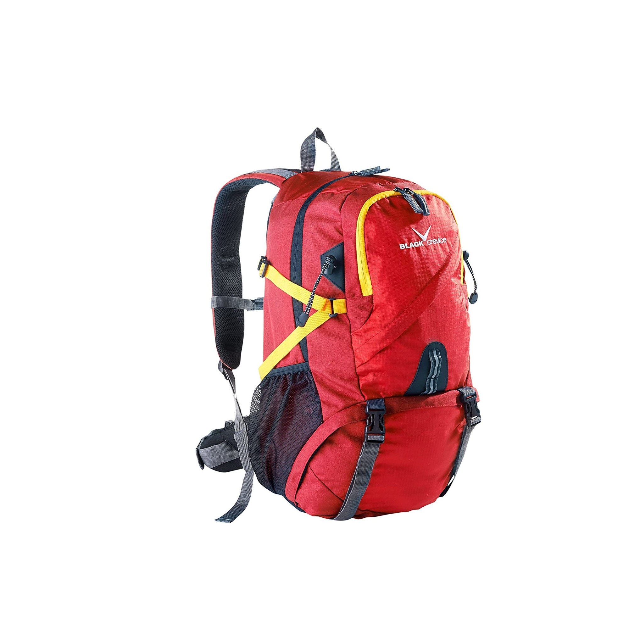 Rucsac unisex, Black Crevice, Bordo, 53 x 32 x 16 cm