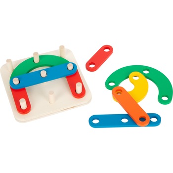 Joc educativ cifre si litere, 20 piese, lemn, 4 ani+ Joc educativ cifre si litere, 20 piese, lemn, 4 ani+