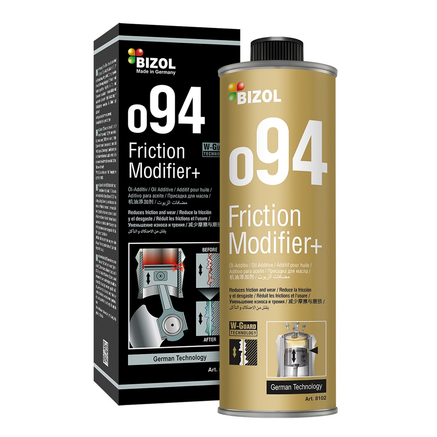 Aditiv ulei Bizol Friction Modifier+ o94 250 ml