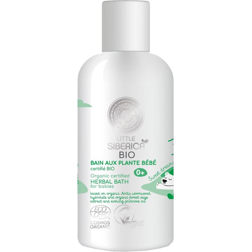 Little Siberica Hidrolat din plante pentru apa de baie Copii 250 ml