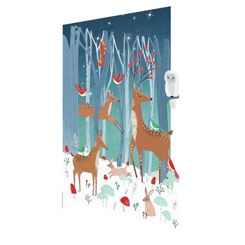 Felicitare - Frosty Forest, Multicolor, Standard, Carton Felicitare - Frosty Forest, Multicolor, Standard, Carton