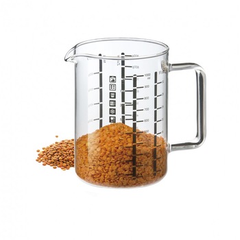 Cana din sticla termorezistenta de masurare Simax, 1 l Cana din sticla termorezistenta de masurare Simax, 1 l