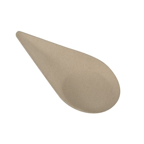 Set 50 farfurii fingerfood, forma de picatura, din trestie de zahar