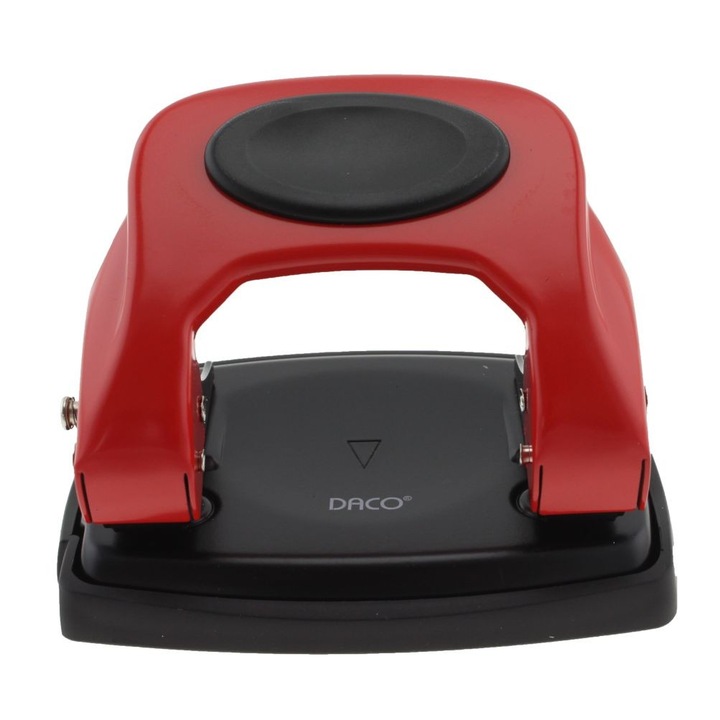 Fémlyukasztó, Daco, perforáló kapacitás 20 lap, piros