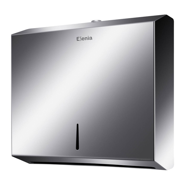 Dispenser prosoape pliate inox Esenia, lucios