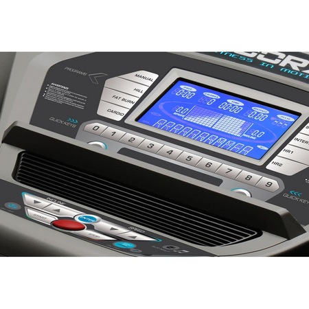 Banda Alergare TOORX TRX 90 S, max 6.5 CP, 22 km/h, Greutate utilizator: 150 kg, Centura puls inclusa