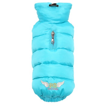 Haina caini Puppy Angel Urban Outdoor Faux Goose Down Padded Vest PA-OW203, albastru, L Haina caini Puppy Angel Urban Outdoor Faux Goose Down Padded Vest PA-OW203, albastru, L