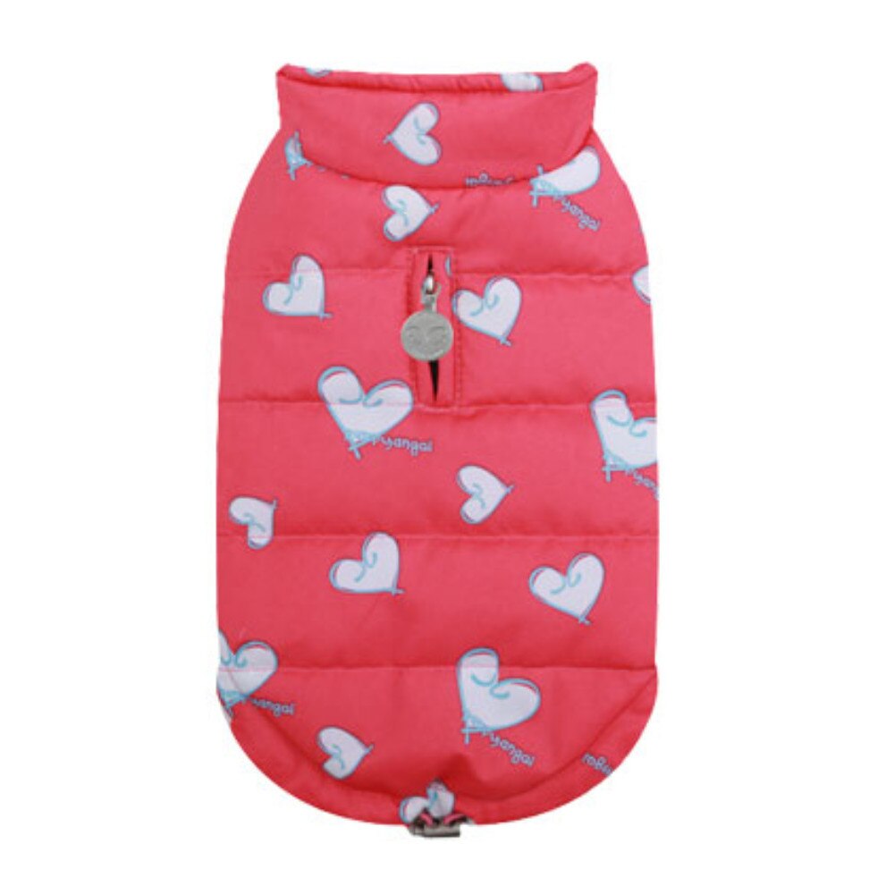 Haina caini Puppy Angel Heart LOVE PA-OW335, roz, M