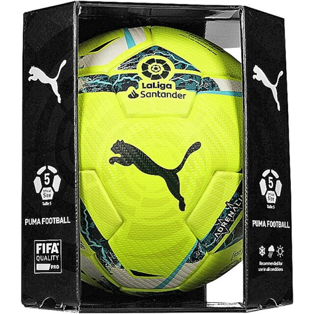 Minge fotbal Puma LaLiga 1 Adrenalina - oficiala de joc, verde, 5