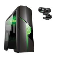 set sistem pc tower maxi377 procesor intel core i7 34ghz memorie 16gb ram capacitate stocare 120ssd si 2tb placa video gt730 bluelight si camera web multicolor imagen 23_0_
0
