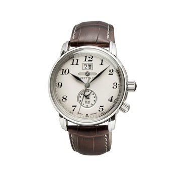 Ceas barbatesc Zeppelin 7644-5, Quartz, 42mm, 5ATM, Argintiu Ceas barbatesc Zeppelin 7644-5, Quartz, 42mm, 5ATM, Argintiu