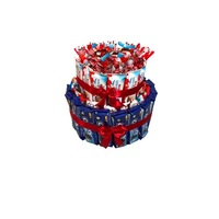 tort din dulciuri mixt  2 nivele  oreo si kinder felie de lapte imagen 34_0_
0