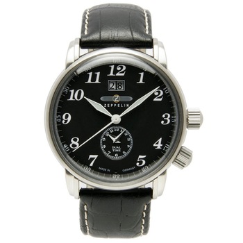 Ceas barbatesc Zeppelin 7644-2, Quartz, 43mm, 5ATM, Argintiu Ceas barbatesc Zeppelin 7644-2, Quartz, 43mm, 5ATM, Argintiu