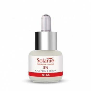 Ser exfoliant Solanie Aha Line AHA Peel 5% 15 ml Ser exfoliant Solanie Aha Line AHA Peel 5% 15 ml