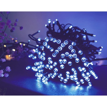 Instalatie brad Craciun, YANA, 240 LED-uri albastre, 23.9 m, controler, timer, interior / exterior Instalatie brad Craciun, YANA, 240 LED-uri albastre, 23.9 m, controler, timer, interior / exterior