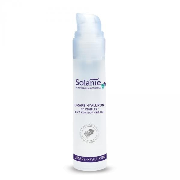 Crema antirid pentru ochi cu struguri Solanie Grape-Hyluron Line 50 ml