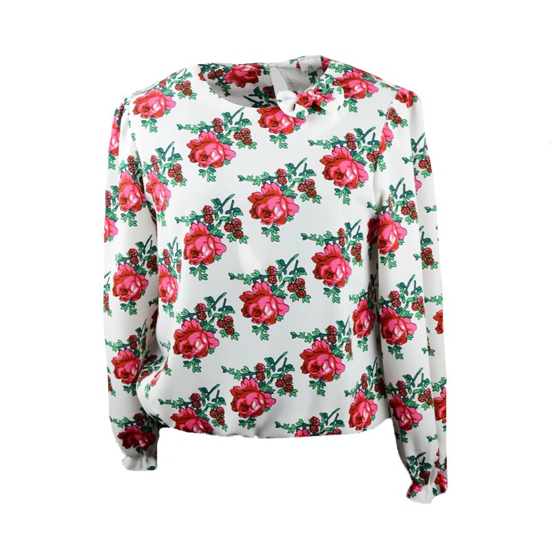 Bluza eleganta cu maneca lunga, Mini Junior, Multicolor