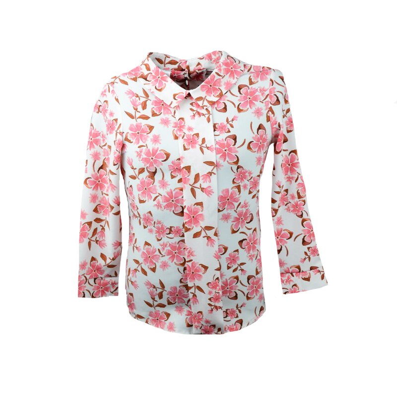 Bluza eleganta cu maneca lunga, Mini Junior, Bumbac, Multicolor