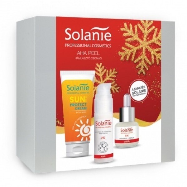 Set de ingrijire exfoliant Solanie AHA Peel