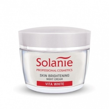 Crema de noapte pentru albire si depigmentare Solanie Vita White 50 ml Crema de noapte pentru albire si depigmentare Solanie Vita White 50 ml