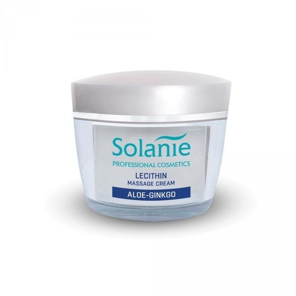 Crema cu lecitina pentru masaj Solanie Aloe Ginkgo 50 ml