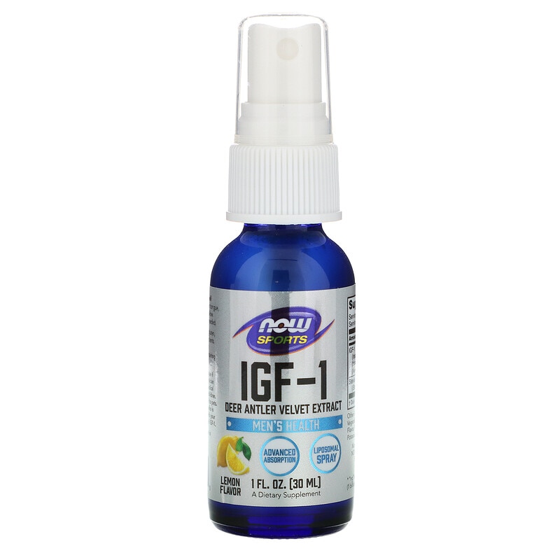 Supliment alimentar Now Foods IGF-1 + Liposomal Spray 30ml Lamaie