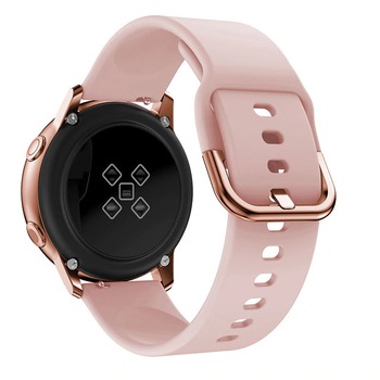 Curea Silicon Rose Pink 20mm Quick Release, Smooth, Compatibila Samsung Galaxy Watch Active/ Active 2 40mm Curea Silicon Rose Pink 20mm Quick Release, Smooth, Compatibila Samsung Galaxy Watch Active/ Active 2 40mm