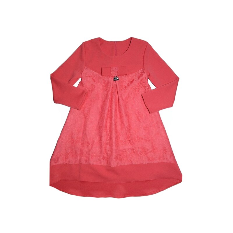 Rochita eleganta pentru fete Mini Junior ANTXM1, Roz, 128