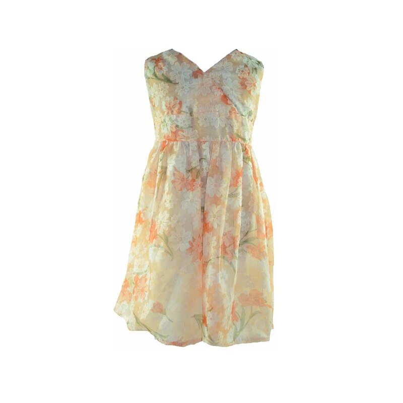 Rochie eleganta pentru fete Mini Junior RCHF33, Multicolor, 104