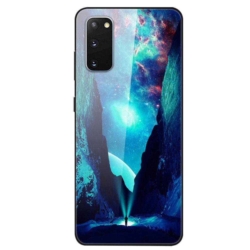 Husa Samsung Galaxy S20 model Glass Spiritual Way, Antisoc, TPU Hybrid, Viceversa Multicolor