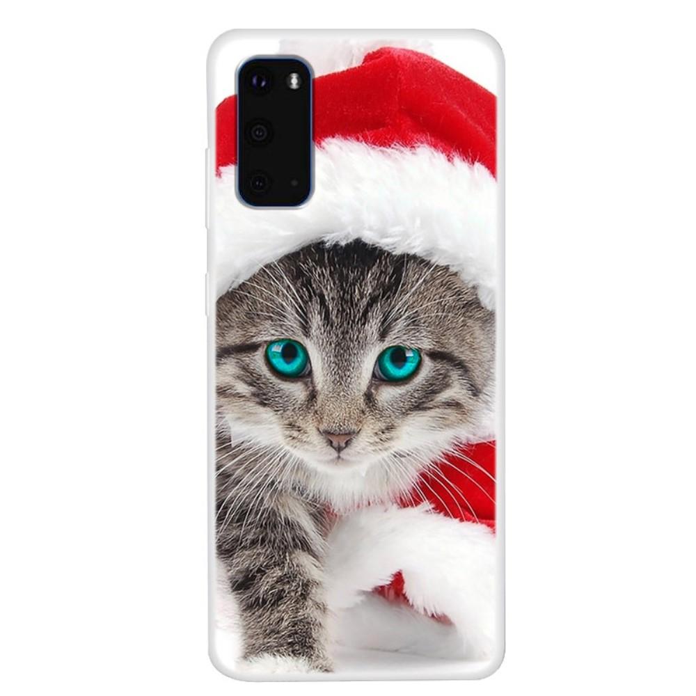 Husa Craciun Samsung Galaxy S20 model Kitty Christmas, Antisoc, TPU, Viceversa Multicolor