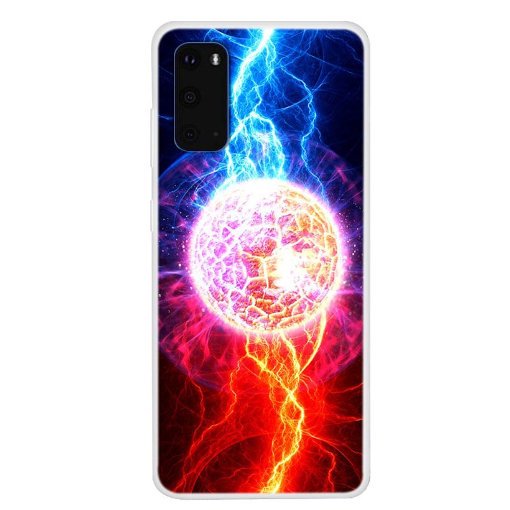 Husa Samsung Galaxy S20 model Electric Supernova, Antisoc, TPU, Viceversa Multicolor