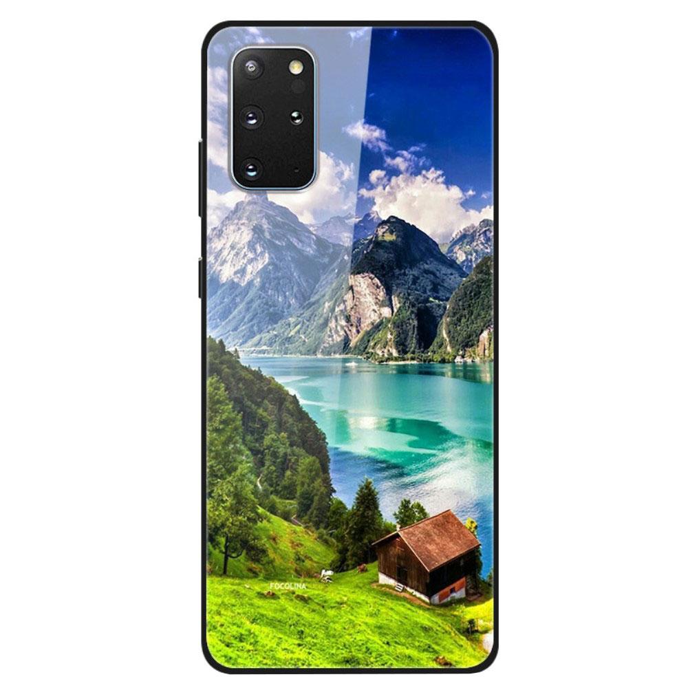 Husa Samsung Galaxy S20 Plus model Glass Mountain Retreat, Antisoc, TPU Hybrid, Viceversa Multicolor