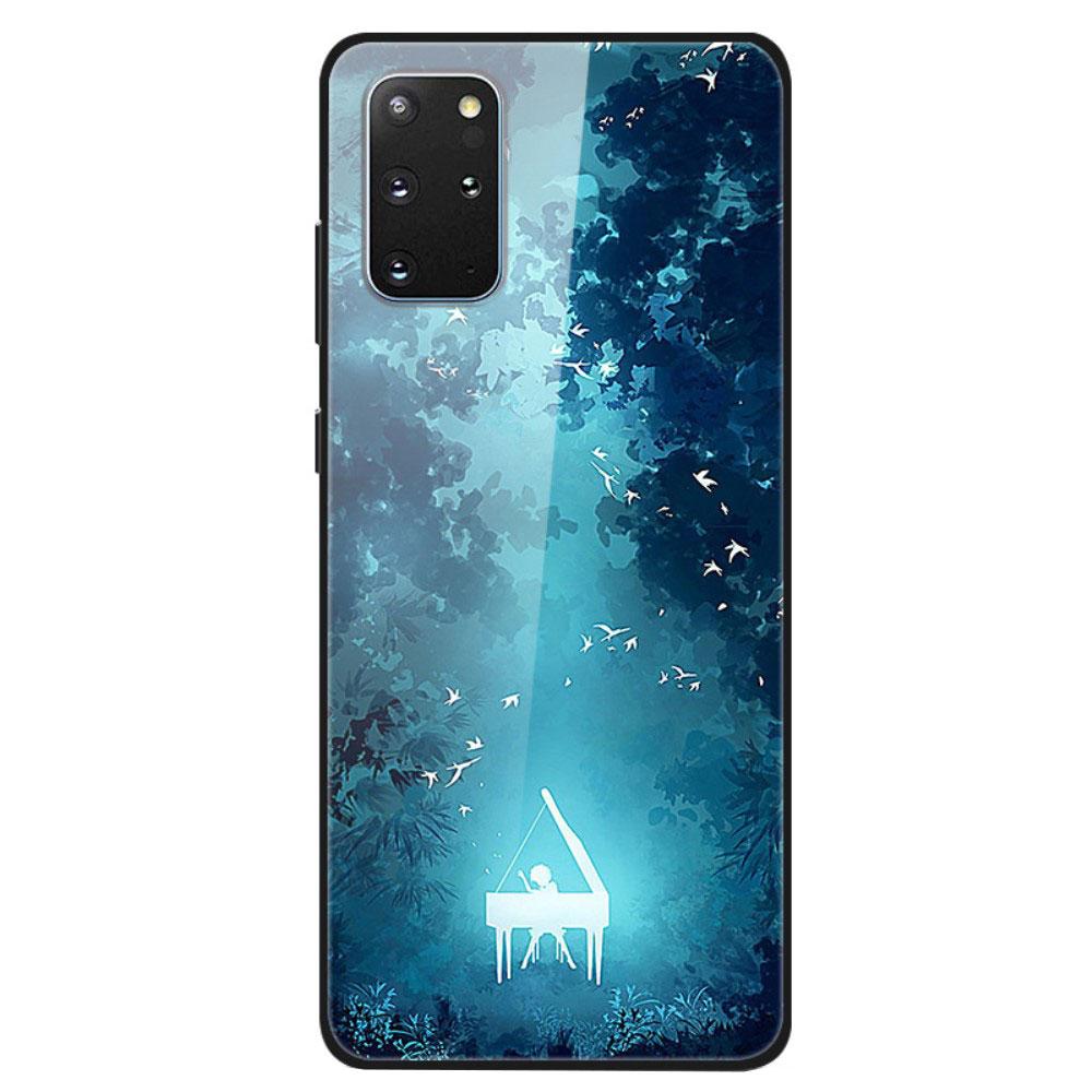 Husa Samsung Galaxy S20 Plus model Glass Spiritual Music, Antisoc, TPU Hybrid, Viceversa Multicolor