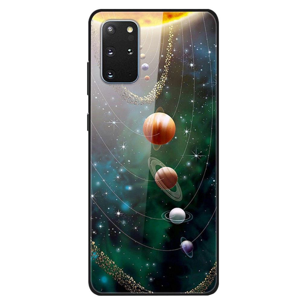 Husa Samsung Galaxy S20 Plus model Glass Milky Way, Antisoc, TPU Hybrid, Viceversa Multicolor
