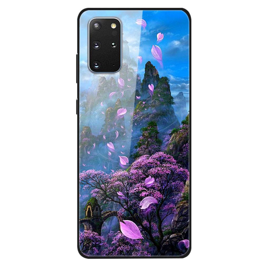 Husa Samsung Galaxy S20 Plus model Glass Sacred Temple, Antisoc, TPU Hybrid, Viceversa Multicolor