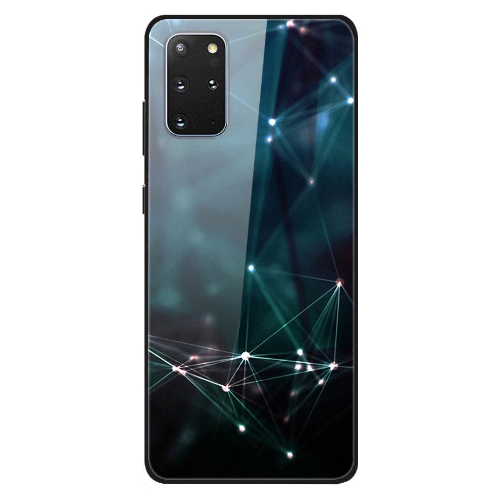 Husa Samsung Galaxy S20 Plus model Glass Crystal Dna, Antisoc, TPU Hybrid, Viceversa Multicolor