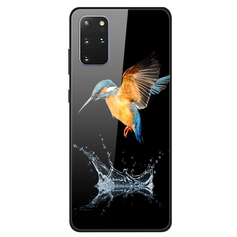 Husa Samsung Galaxy S20 Plus model Glass Colibri, Antisoc, TPU Hybrid, Viceversa Multicolor
