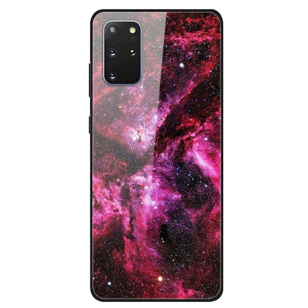 Husa Samsung Galaxy S20 Plus model Glass Pink Galaxy, Antisoc, TPU Hybrid, Viceversa Multicolor