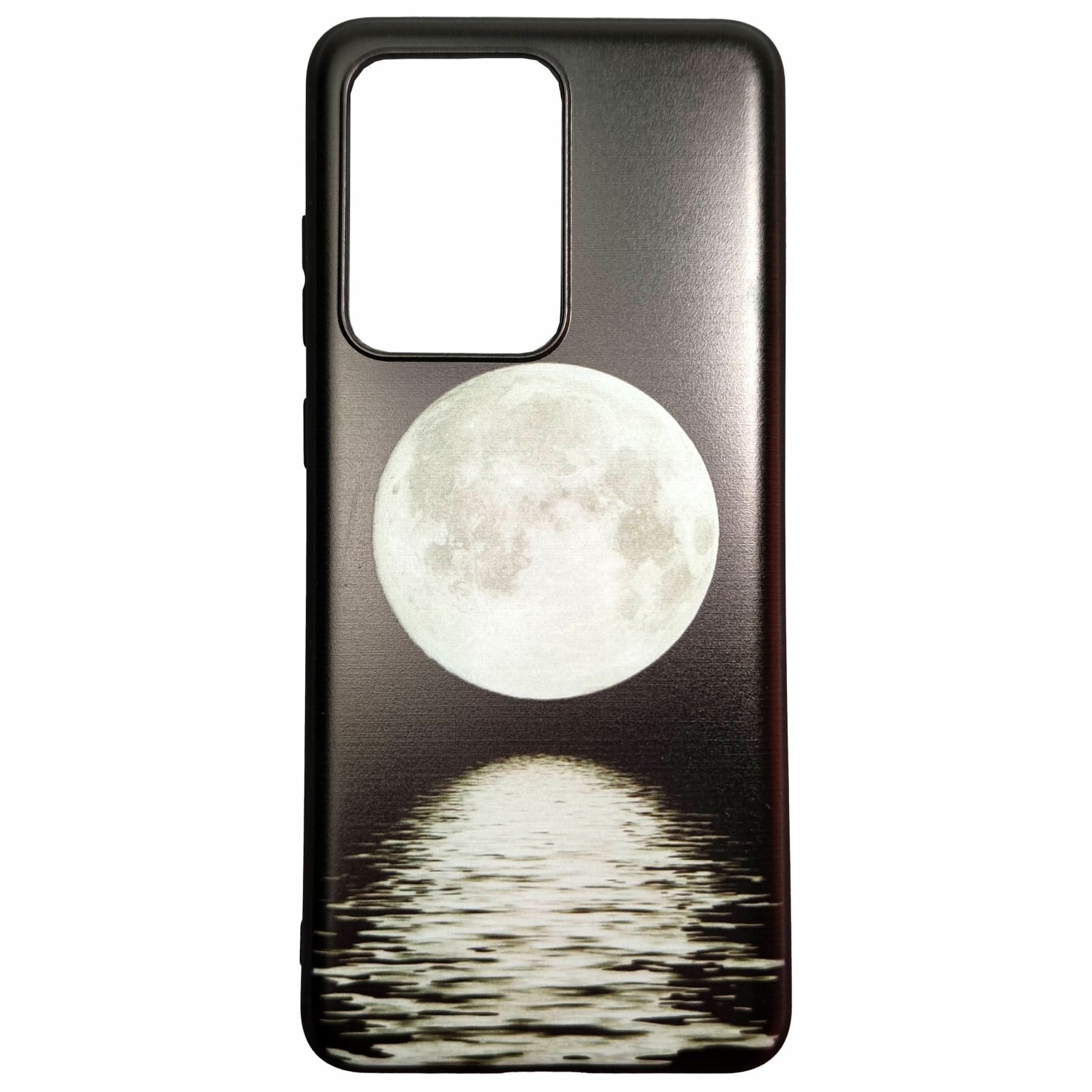 Husa Samsung Galaxy S20 Ultra model Moon Light, Silicon, Antisoc, Viceversa Negru/Verde