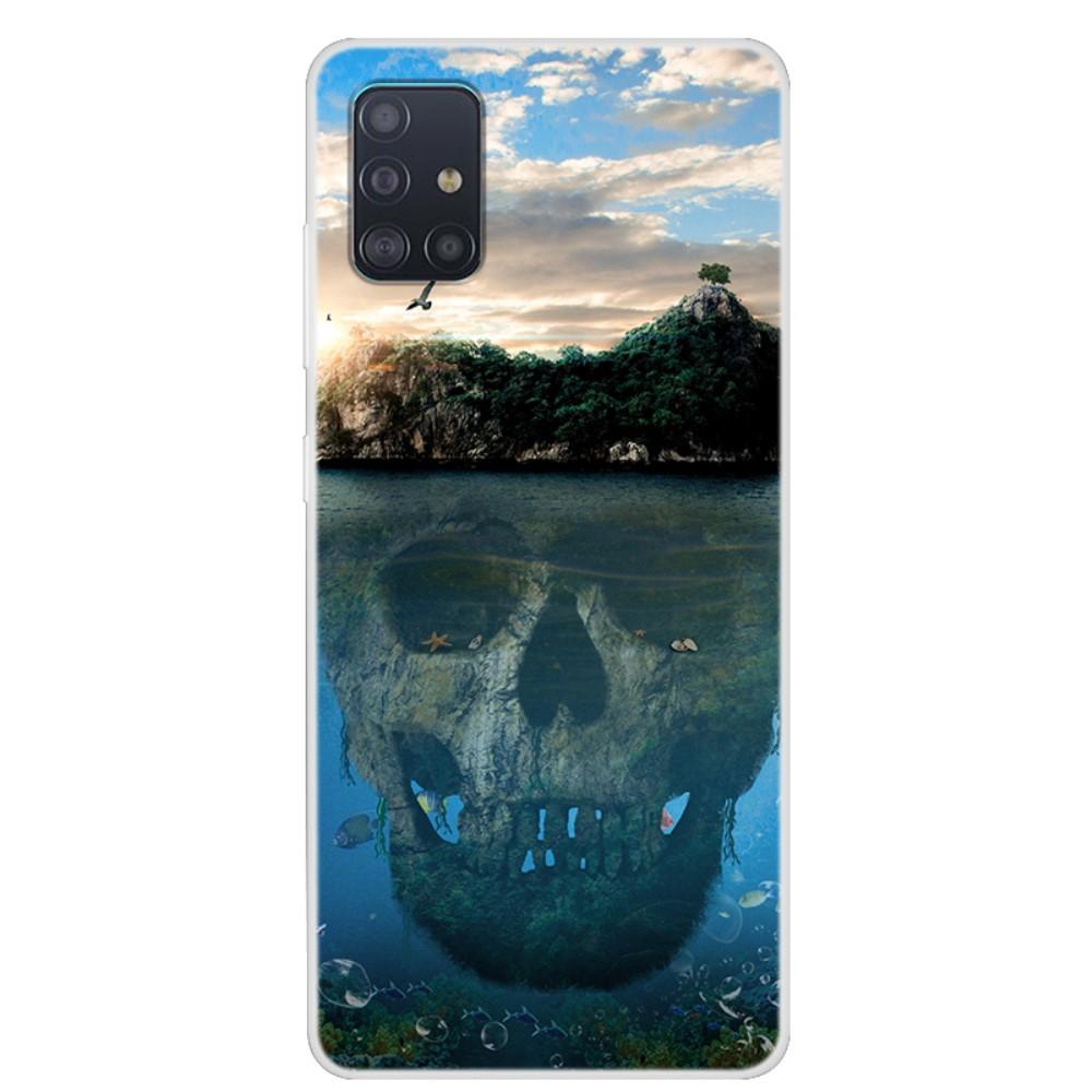 Husa Samsung Galaxy A71 model Cursed Island, Silicon, Antisoc, Viceversa Multicolor