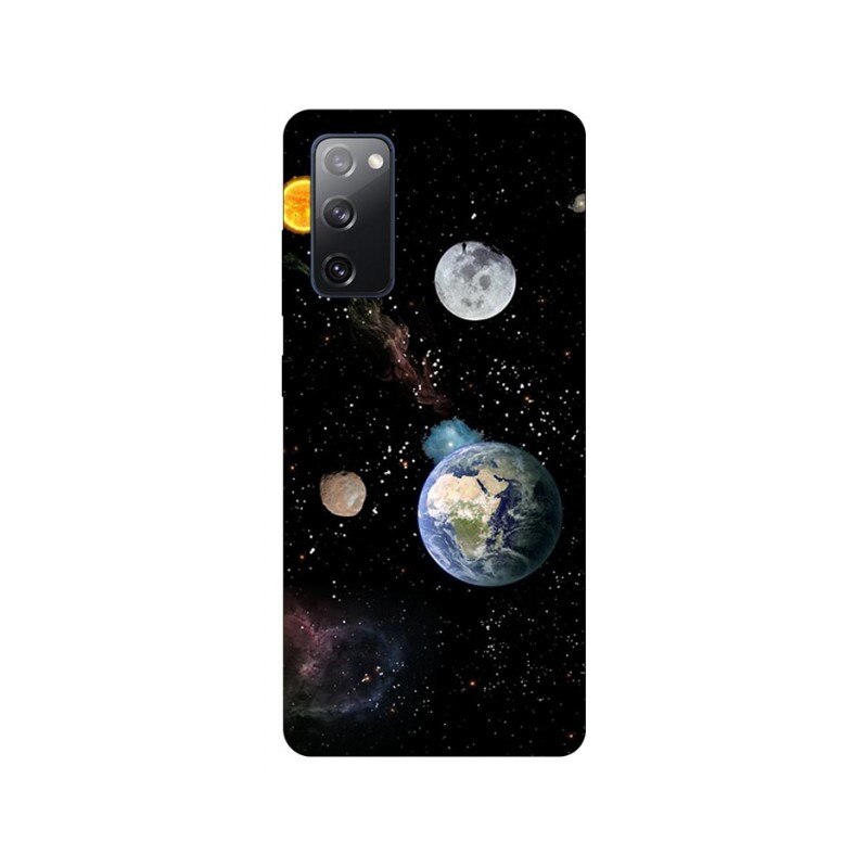 Husa Silicon Soft Upzz Print Samsung Galaxy S20 Fe Model Earth