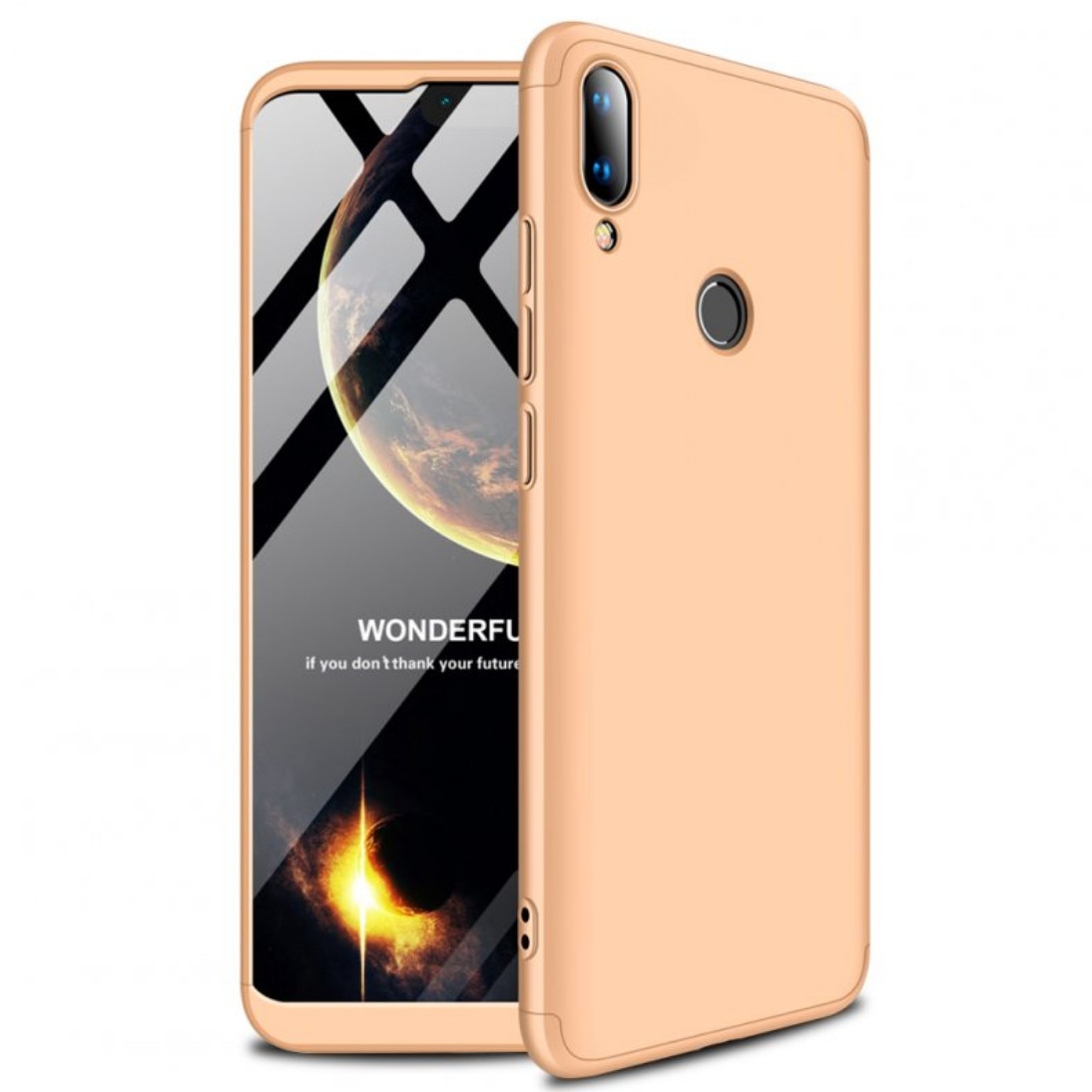 Husa 360 pentru Huawei Y9 (2019) Gold